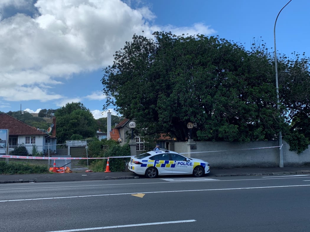 The Epsom brothel where a man was found dead on the morning of 10 March.