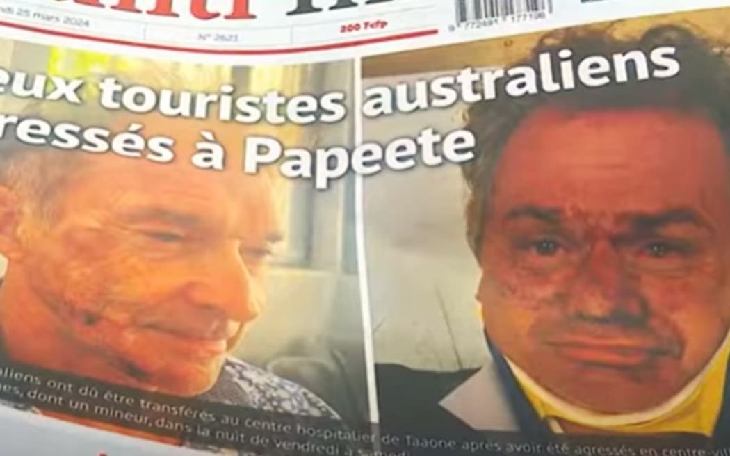 Two Australian tourists assaulted in Papeete makes headlines in Tahiti