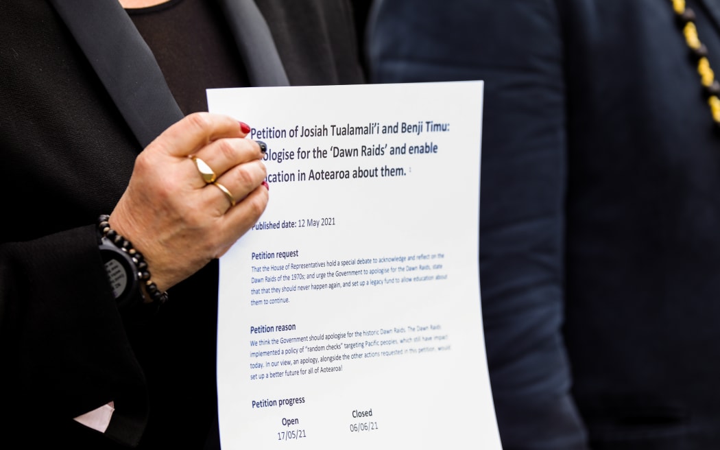 The Dawn Raids petition garnered 7366 signatures.