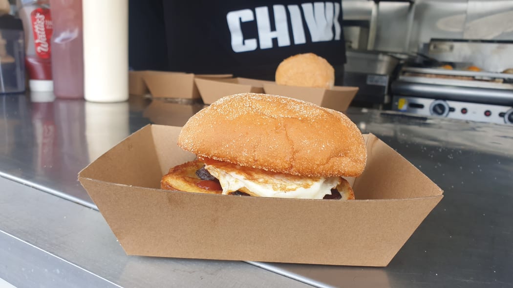 The bacon buttie has proved popular.