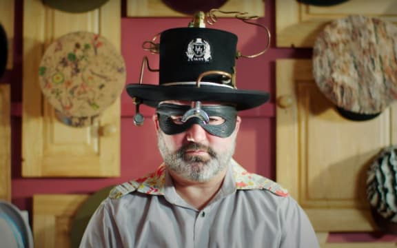 Simon Smuts Kennedy wearing one of Hills Hats.