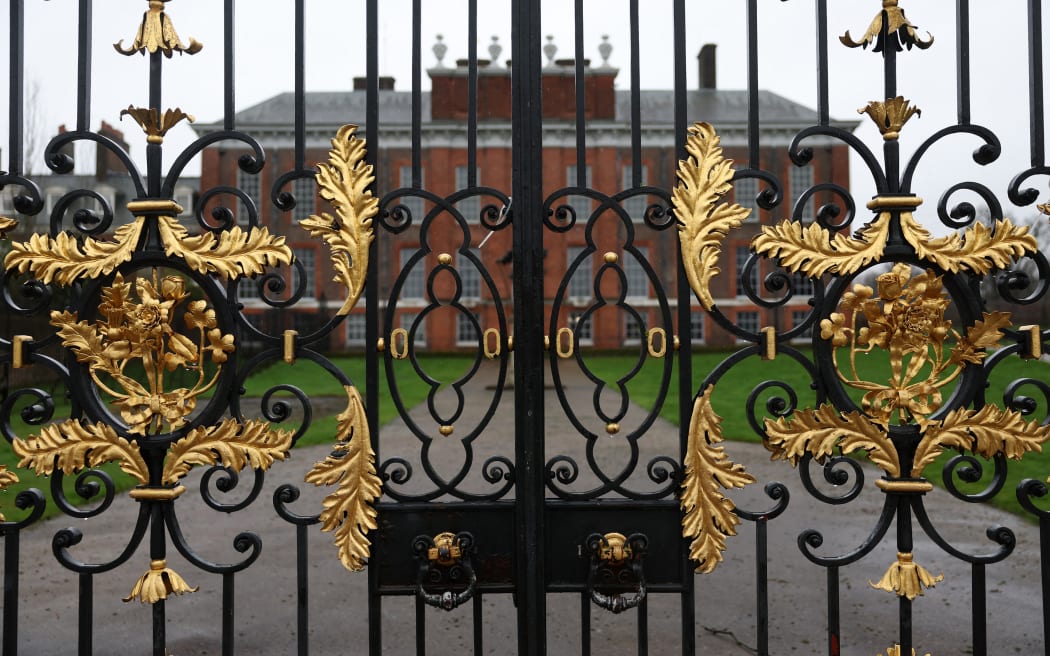 Kensington Palace is pictured in London on March 12, 2024. Britain's Princess of Wales on Monday apologised and admitted to editing an official portrait of her released by the palace that prompted AFP and other agencies to withdraw the altered image. Kensington Palace, however, said it would not republish the original, unedited photo. (Photo by Daniel LEAL / AFP)