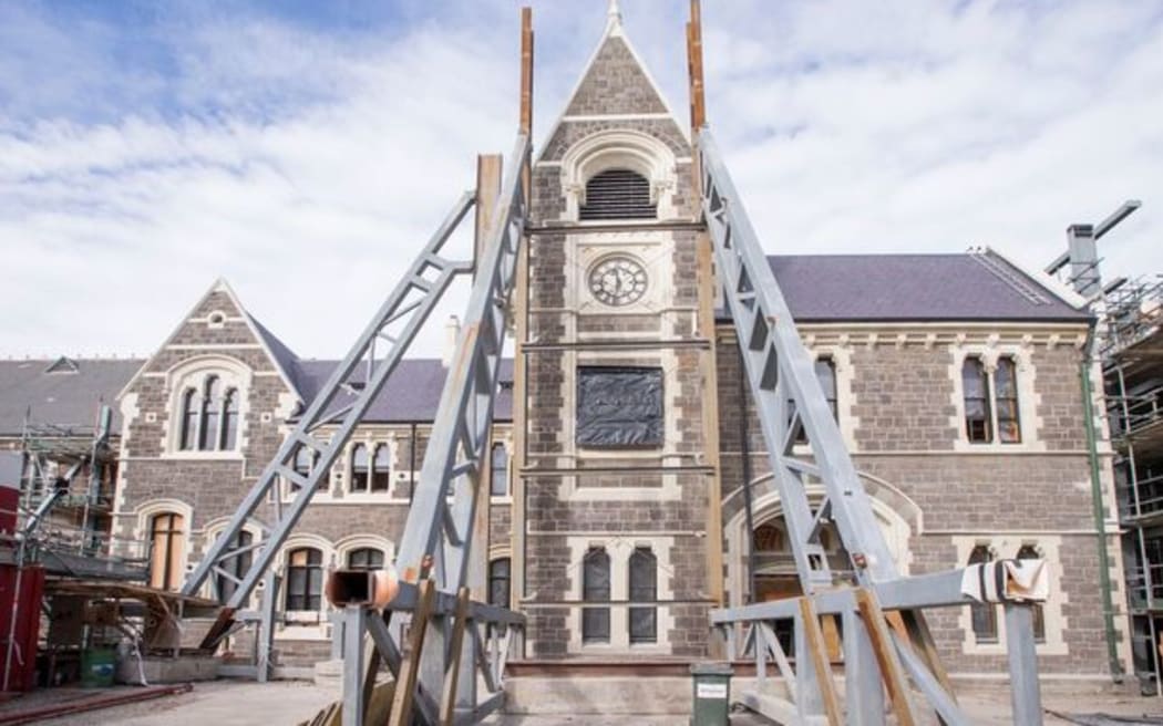 restoration of the historic Christchurch arts centre