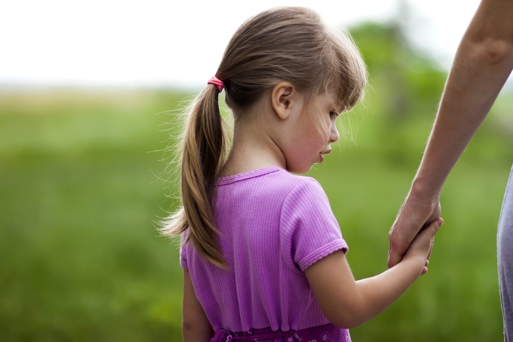 A young girl.
