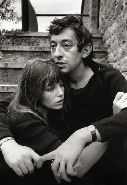 Jane Birkin and Serge Gainsbourg in Lost in a Dream, 1969, by Frank Habicht.