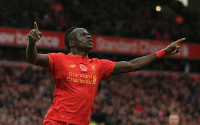 Liverpool player Sadio Mane.