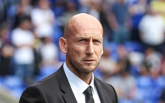 Former Dutch football player now manager Jaap Stam.
