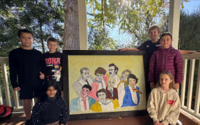 The group from Hamilton East School has recorded an album that's about to be pressed on vinyl and sold in record stores.