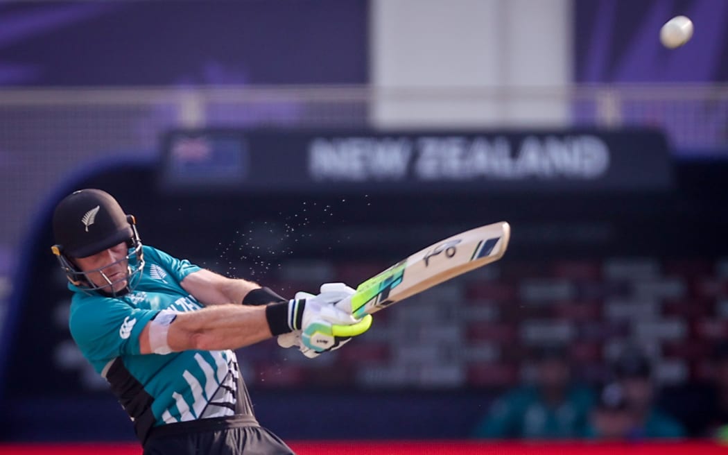 Martin Guptill of the New Zealand BlackCaps