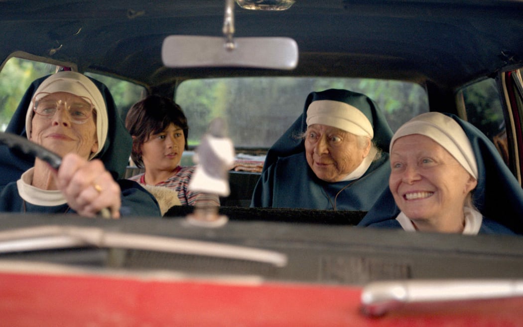 Holy Days - Three nuns and a boy on a road trip -