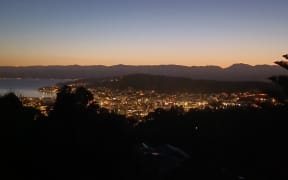 Sunrise over Wellington