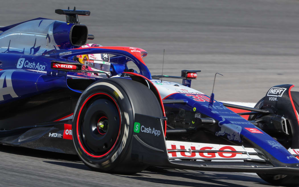 RB Formula One Team driver Liam Lawson of New Zealand, 2024 US Grand Prix.