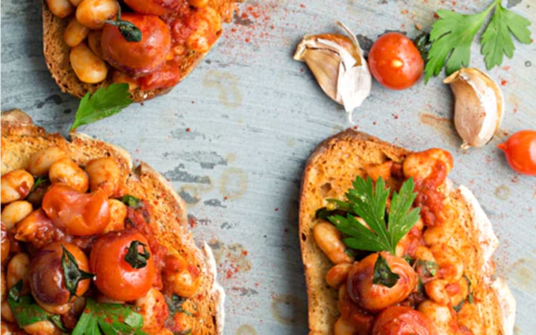Smoky Butter Beans on Toast