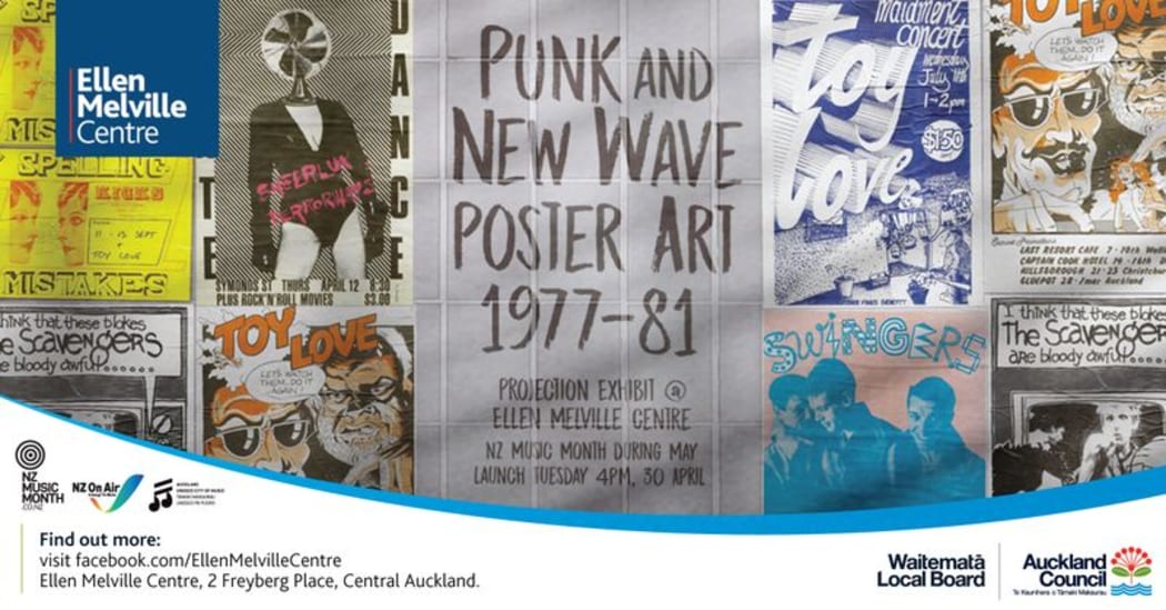Inner City PUNK and NEW WAVE Poster Art 1977-81