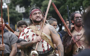 The hīkoi marched on Parliament yesterday.