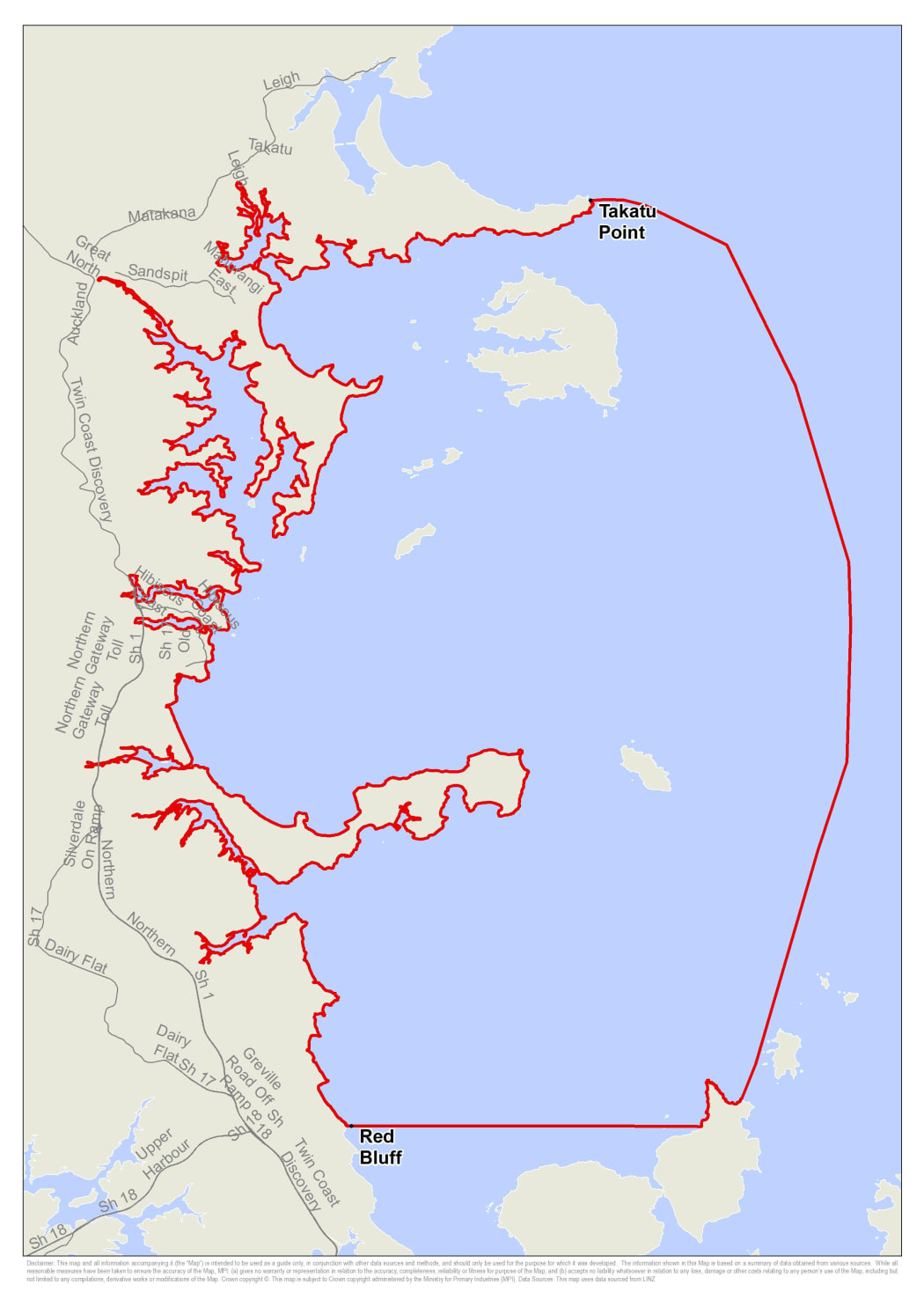A potentially deadly shellfish toxin is spreading north of Auckland, and the Ministry for Primary Industries has extended its warning zone to include Campbells Bay.