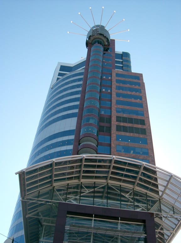 The Majestic Centre on Lambton Quay in downtown Wellington.