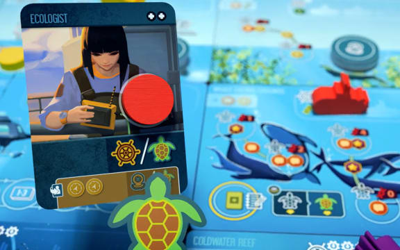 Kiwis Carl de Visser and Jarratt Gray have won the Expert Game Award for their game called Endeavor Deep Sea.