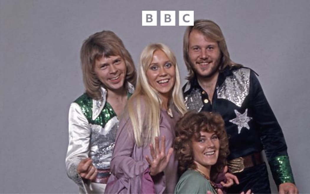 ABBA pictured in 1974