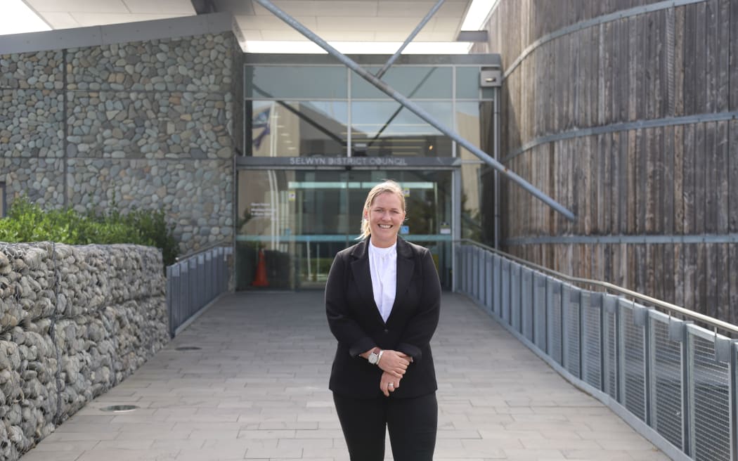 New Selwyn Mayor Lydia Gliddon.