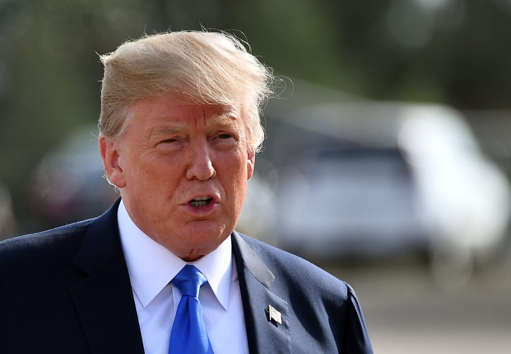 US President Donald Trump.