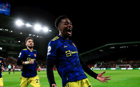 Anthony Elanga of Manchester United.