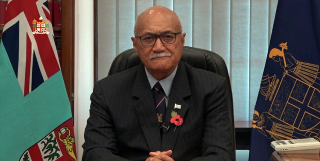 Fiji President Jioje Konrote.