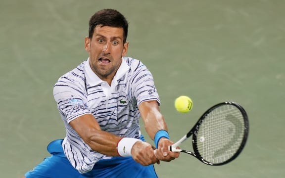 Serbian tennis player Novak Djokovic.