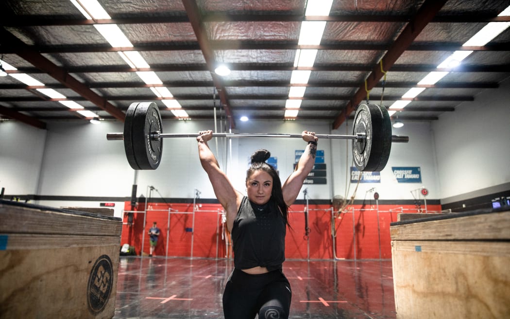 Weightlifter Megan Signal
