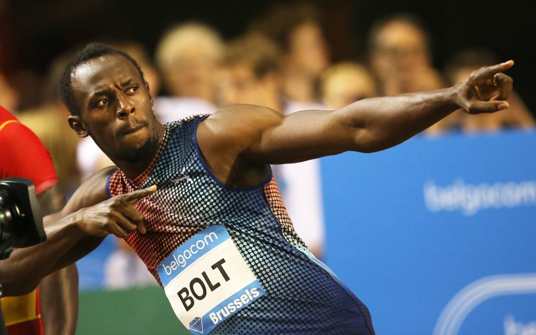 Jamaican sprinter Usain Bolt.