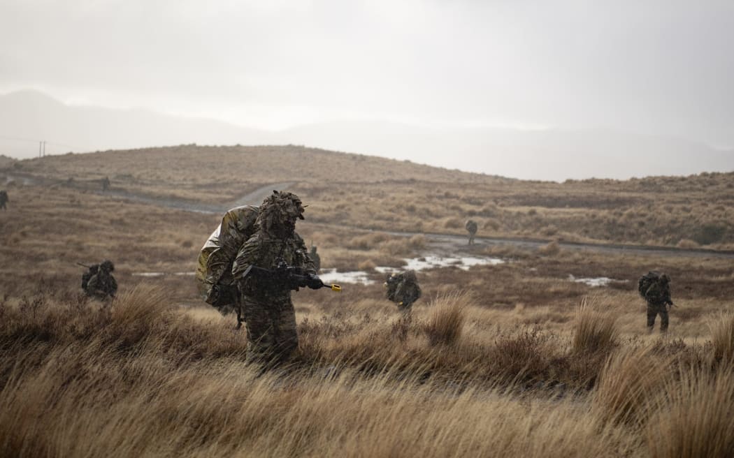 Army personnel in Waiouru.