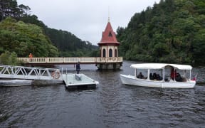There's a hunt underway at under the lake at Wellington's Zealandia to locate any forgotten habitats and possibly a lost mining shaf