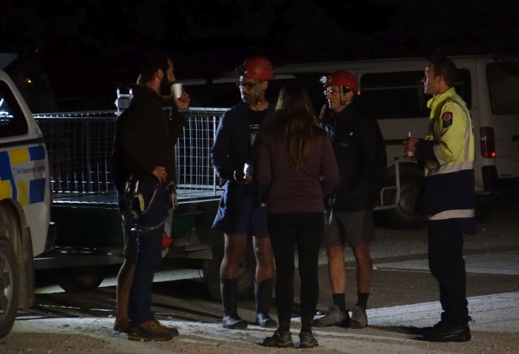 Harwoods Hole rescue. Takaka Hill.