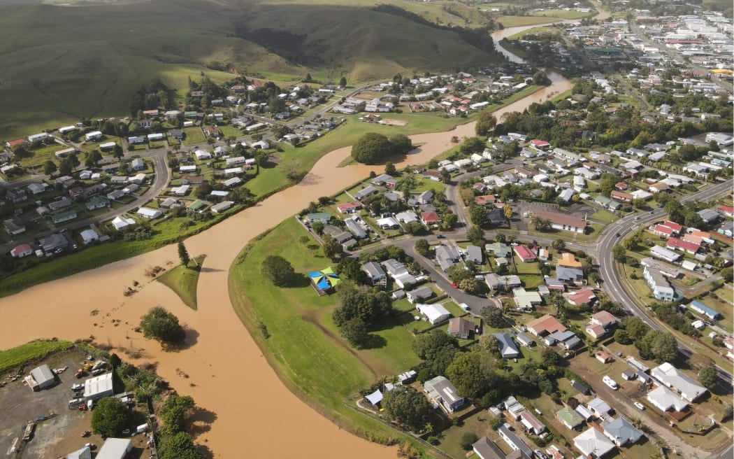 Kaitāia flooding after heavy rain last week