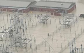 Flooded substation