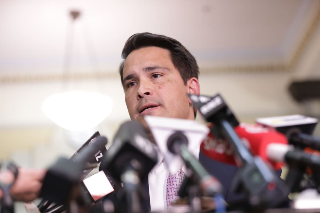 Simon Bridges under pressure.