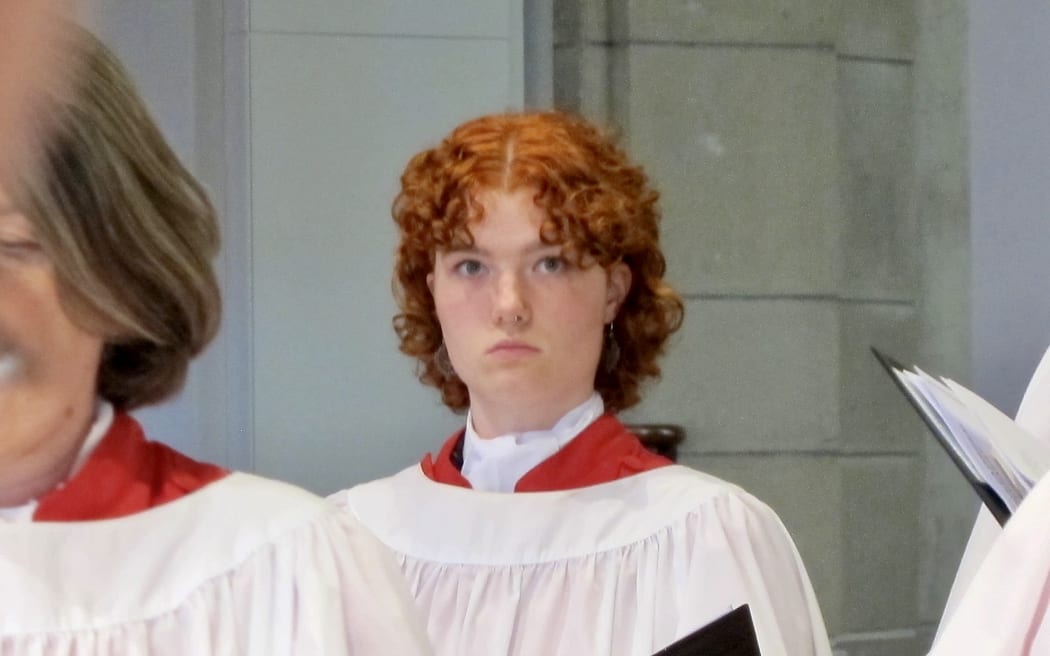 Members of the cathedral choir
