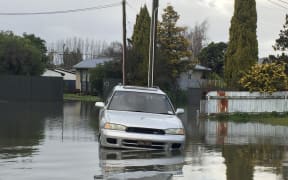 Flooding in Masterton in 2017.