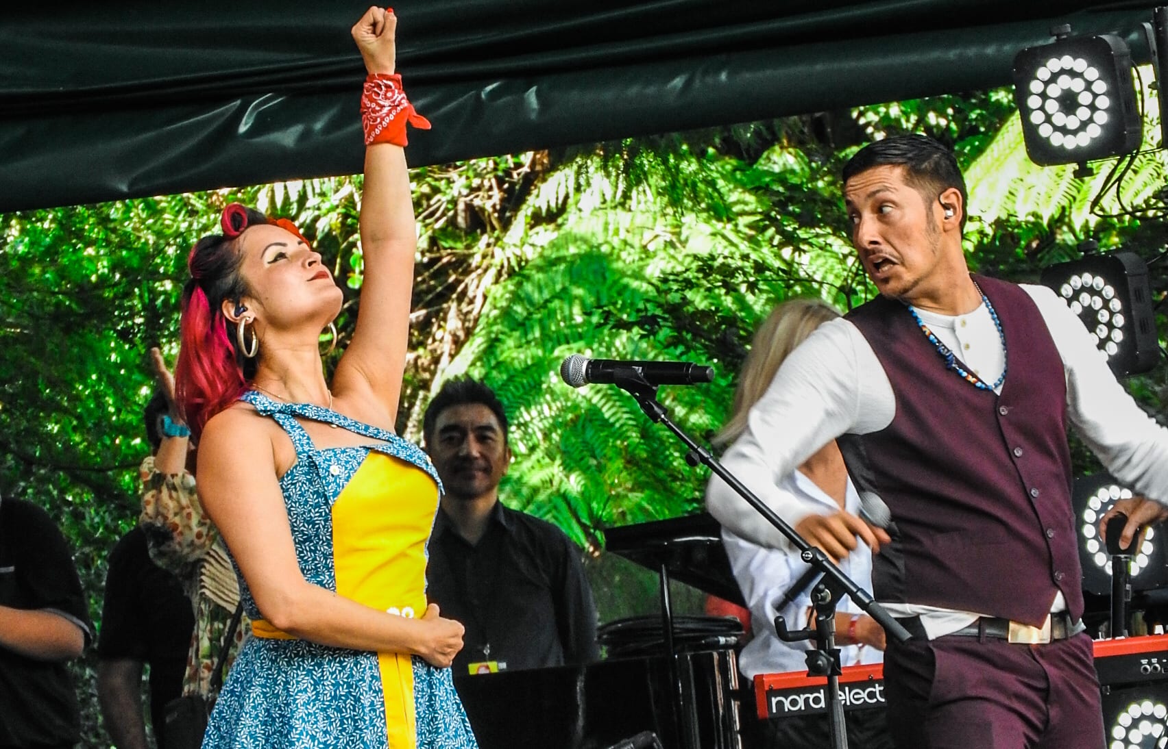 Chicano band Las Cafeteras is are from East L.A.