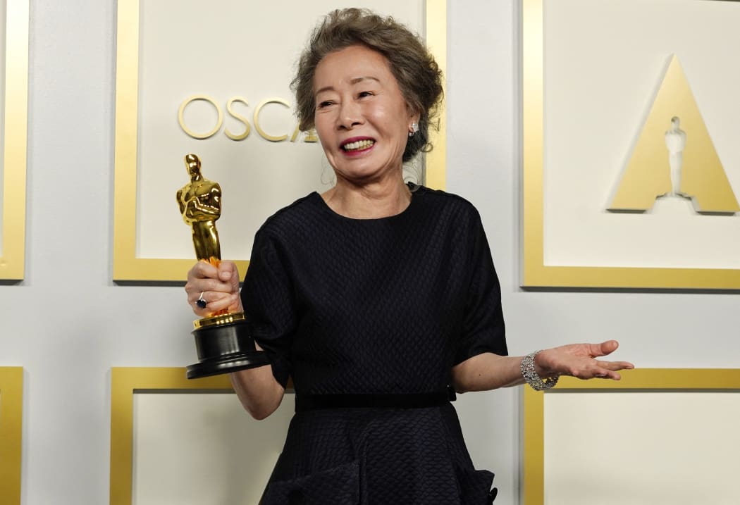 Yuh-Jung Youn, winner of Best Actress in a Supporting Role for Minari.