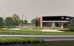 The previously proposed McDonald’s restaurant at 237 Wānaka-Luggate Highway, in the shadow of Mt Iron.