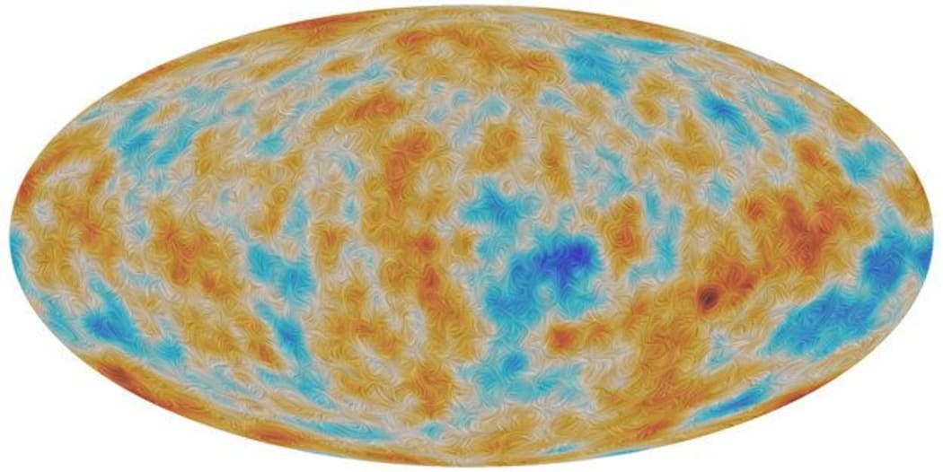 Planck has mapped the delicate polarisation of the CMB across the entire sky.