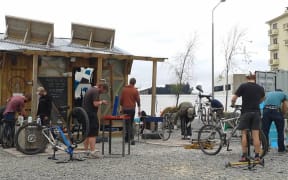 The R.A.D Bikes workshop