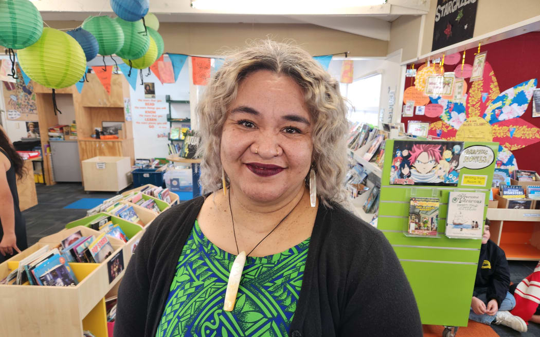 North Porirua Kāhui Ako attendance kaiāwhina Lisa Fanueli.