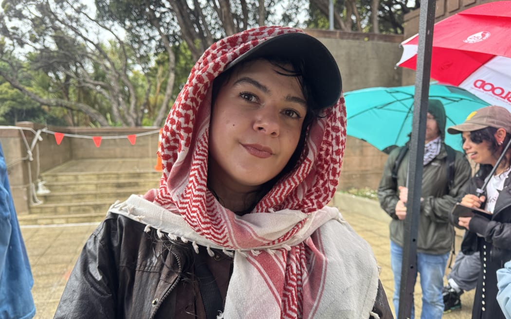 Justice for Palestine co-convenor Samira Zaiton.
