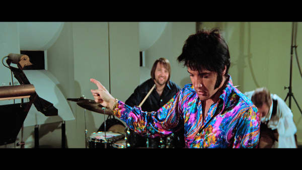 A still from EPiC: Elvis Presley in Concert.
