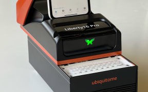 The Liberty16 Pro - developed by Auckland biotech company Ubiquitome - which can process 70 PCR saliva tests per hour, has just received emergency-use authorisation from the United States Food and Drug Administration (FDA).