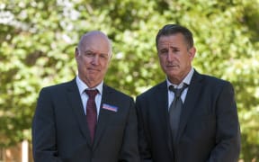 Anthony Lapaglia and John Clarke