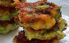 Crispy Broccoli & Potato Stacks