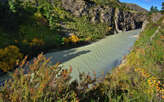 Waiau River gorge, Hanmer Springs, Canterbury, New Zealand